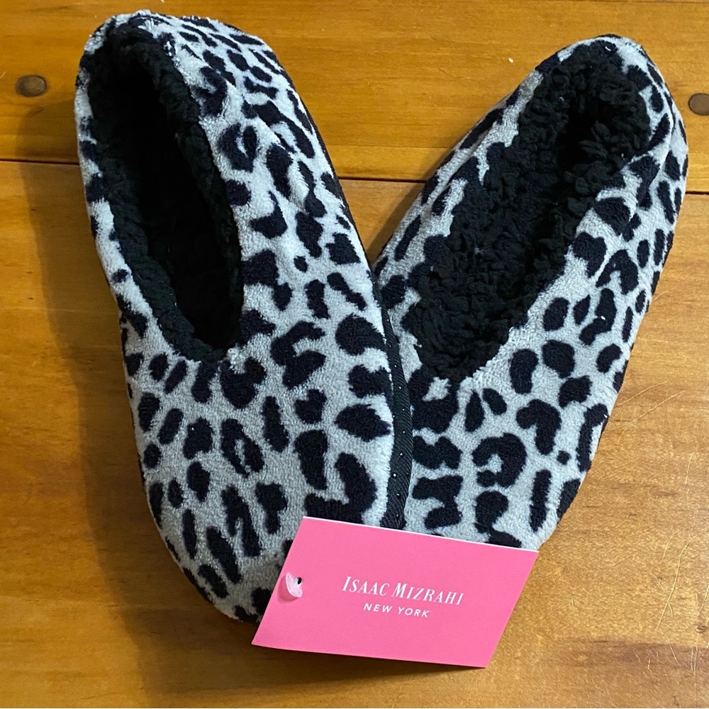 Issac Mizrahi Animal Print Booties L